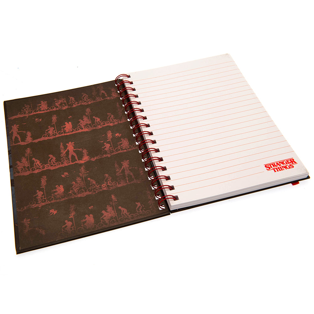 Stranger Things 4 Notebook - Officially licensed merchandise.