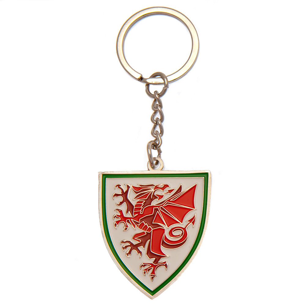 FA Wales Keyring - Officially licensed merchandise.