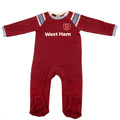 West Ham United FC Sleepsuit 6-9 Mths ST - Officially licensed merchandise.