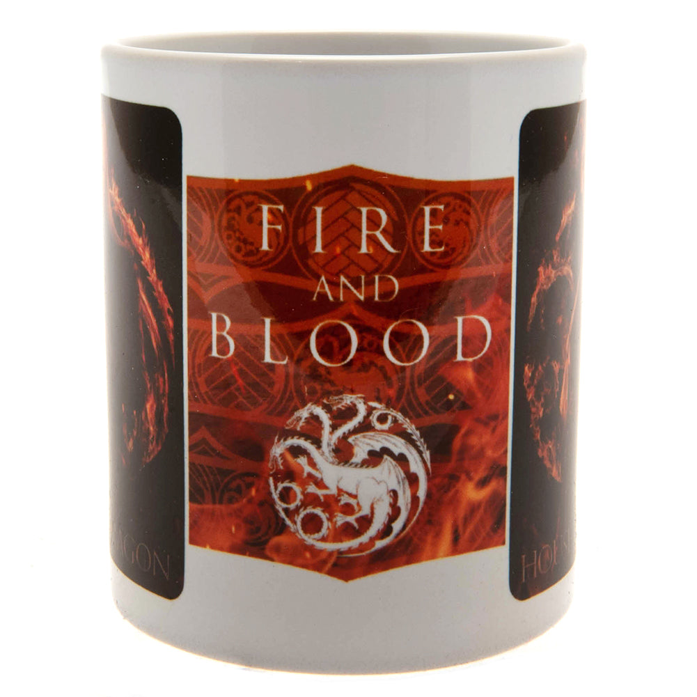 House Of The Dragon Mug Fire And Blood - Officially licensed merchandise.