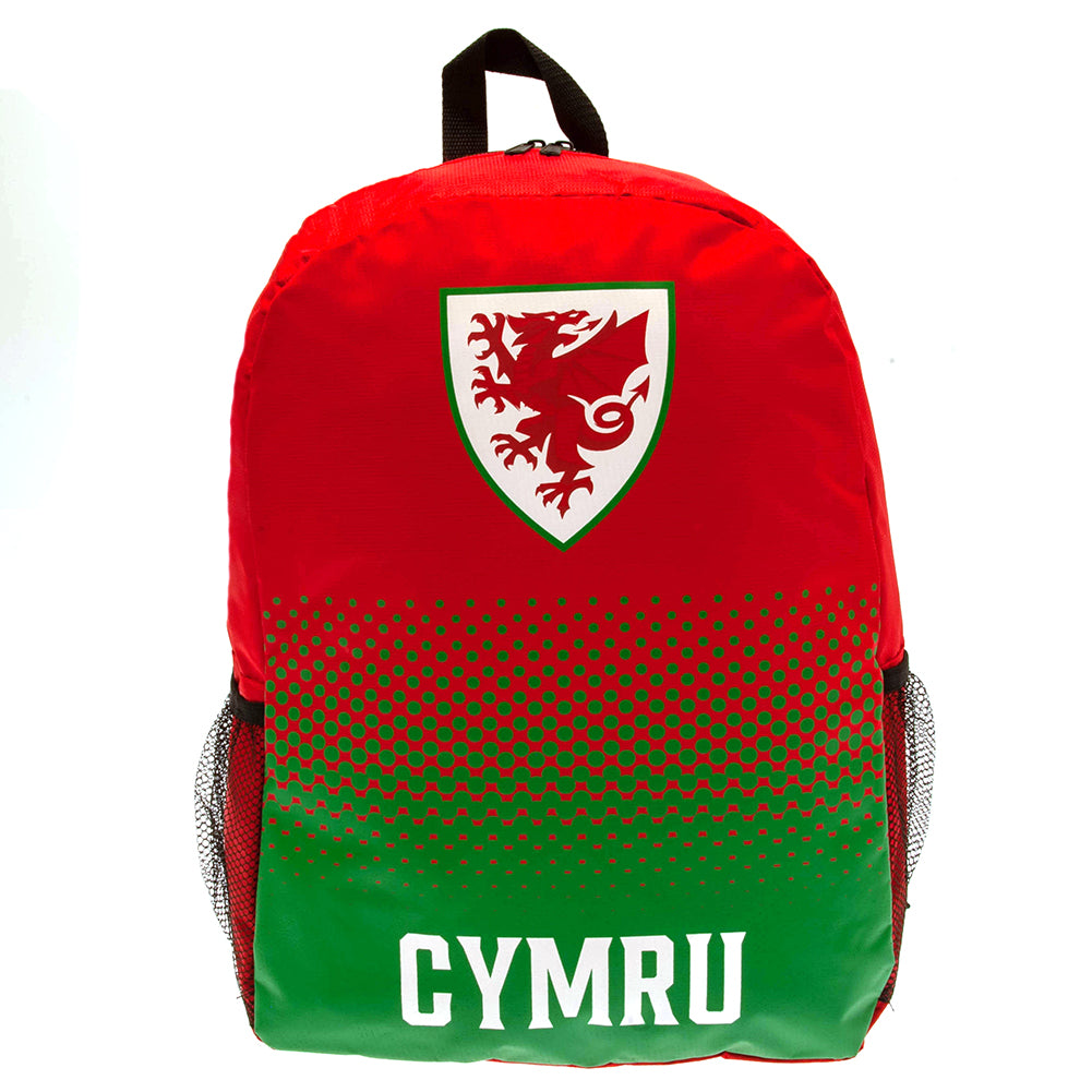 FA Wales Backpack - Officially licensed merchandise.