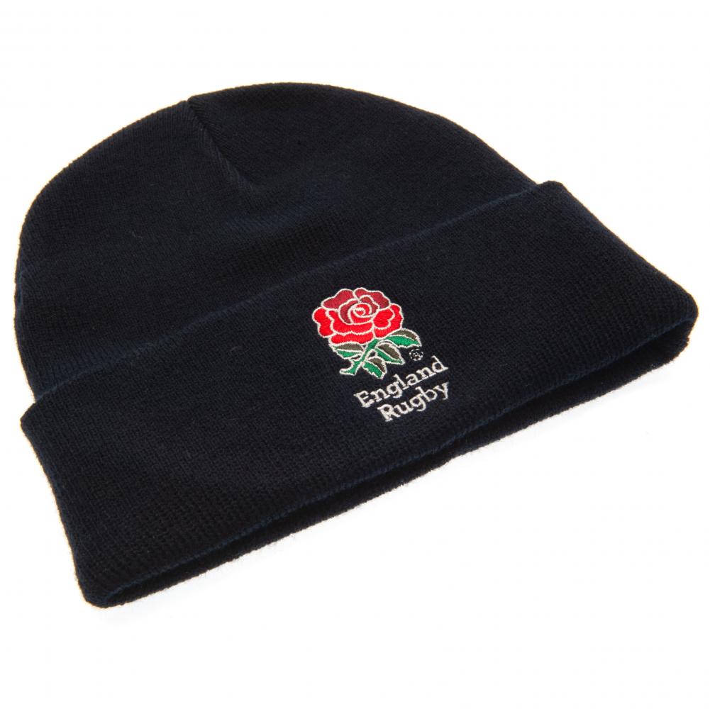 England RFU Cuff Beanie Jnr - Officially licensed merchandise.