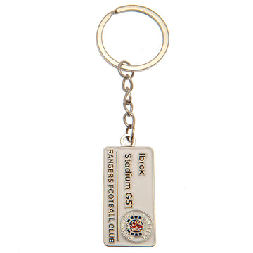 Rangers FC Keyring SS - Officially licensed merchandise.