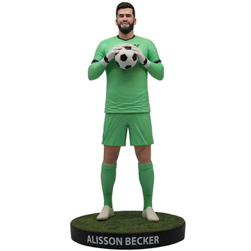 Liverpool FC Football's Finest Alisson Becker Premium 60cm Statue - Officially licensed merchandise.