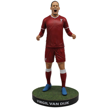 Liverpool FC Football's Finest Virgil Van Dijk Premium 60cm Statue - Officially licensed merchandise.