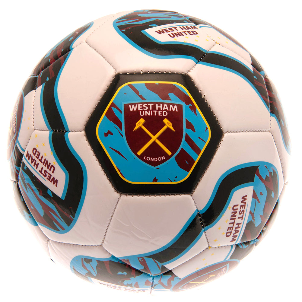 West Ham United FC Football TR - Officially licensed merchandise.