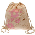 Pokemon Canvas Drawstring Bag Eevee - Officially licensed merchandise.