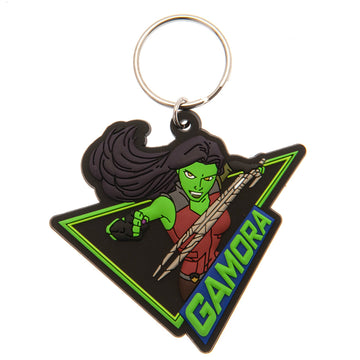 Guardians Of The Galaxy PVC Keyring Gamora - Officially licensed merchandise.