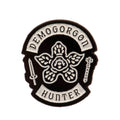 Stranger Things Badge Demogorgon Hunter - Officially licensed merchandise.