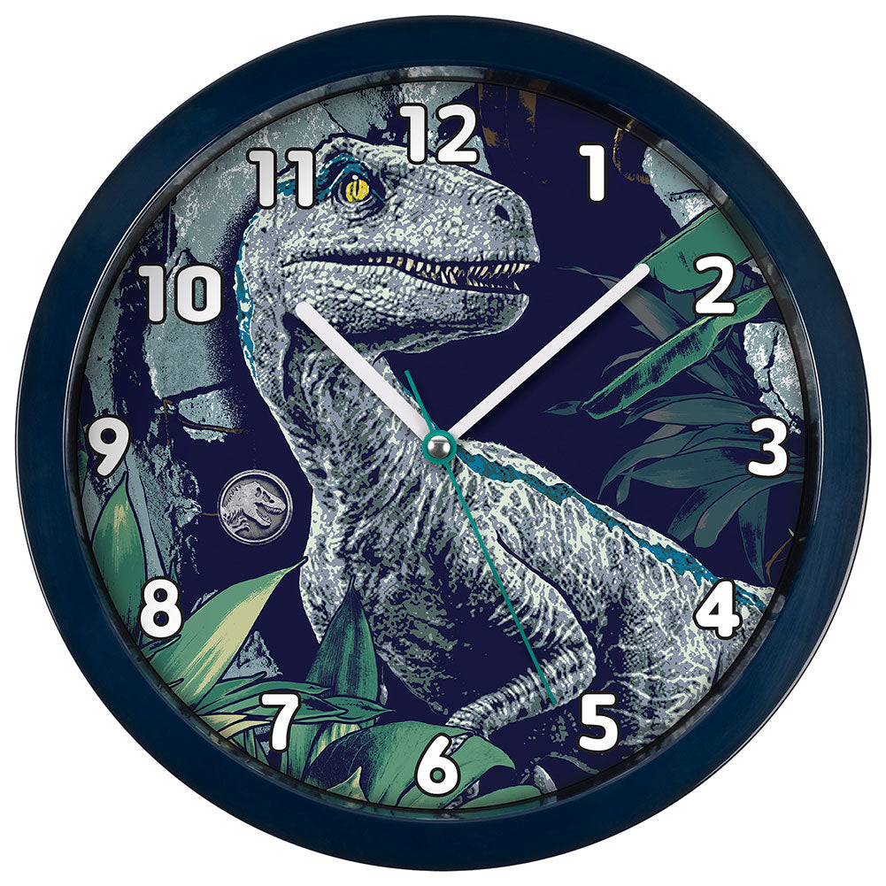 Jurassic World Wall Clock - Officially licensed merchandise.