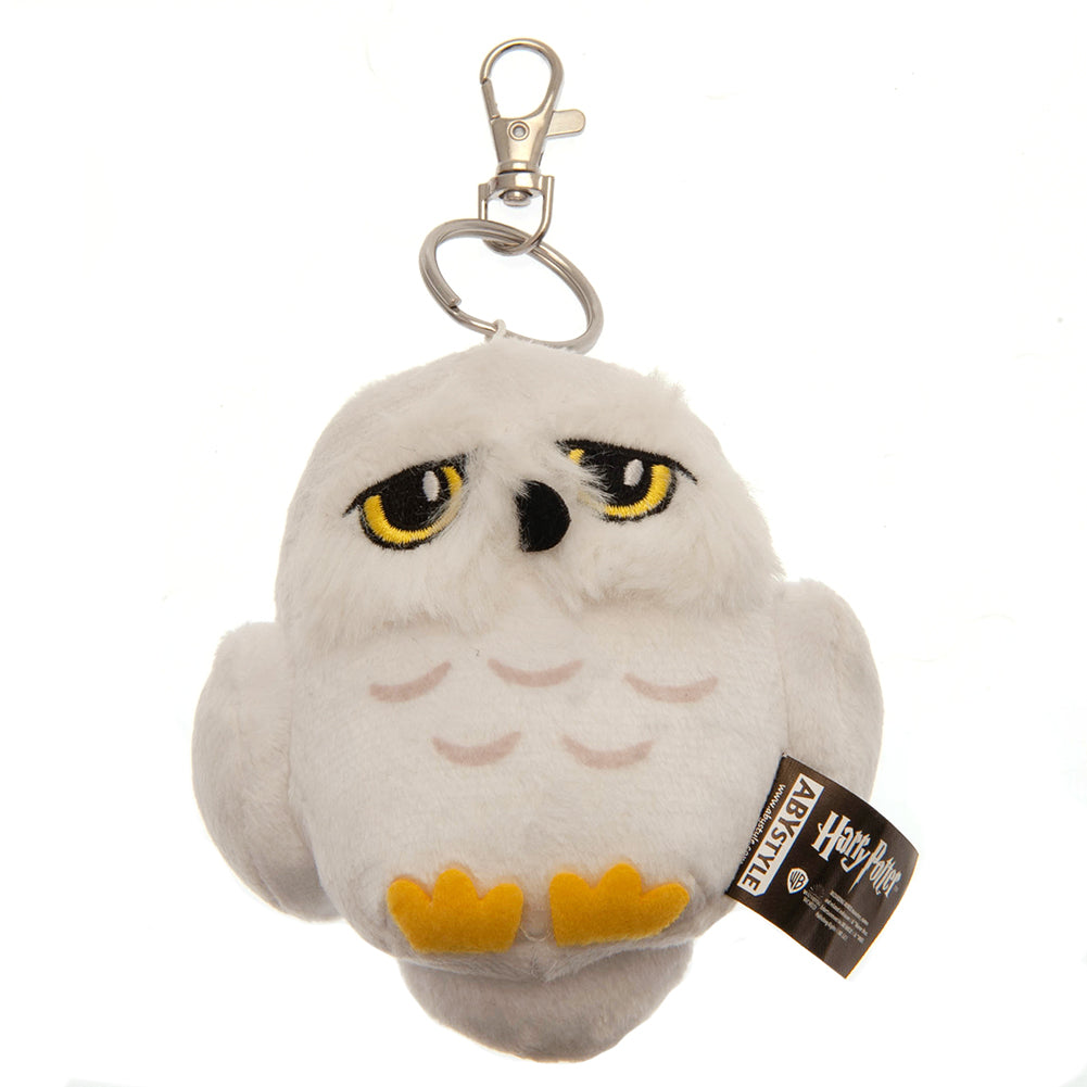 Harry Potter Plush Keyring Hedwig - Officially licensed merchandise.