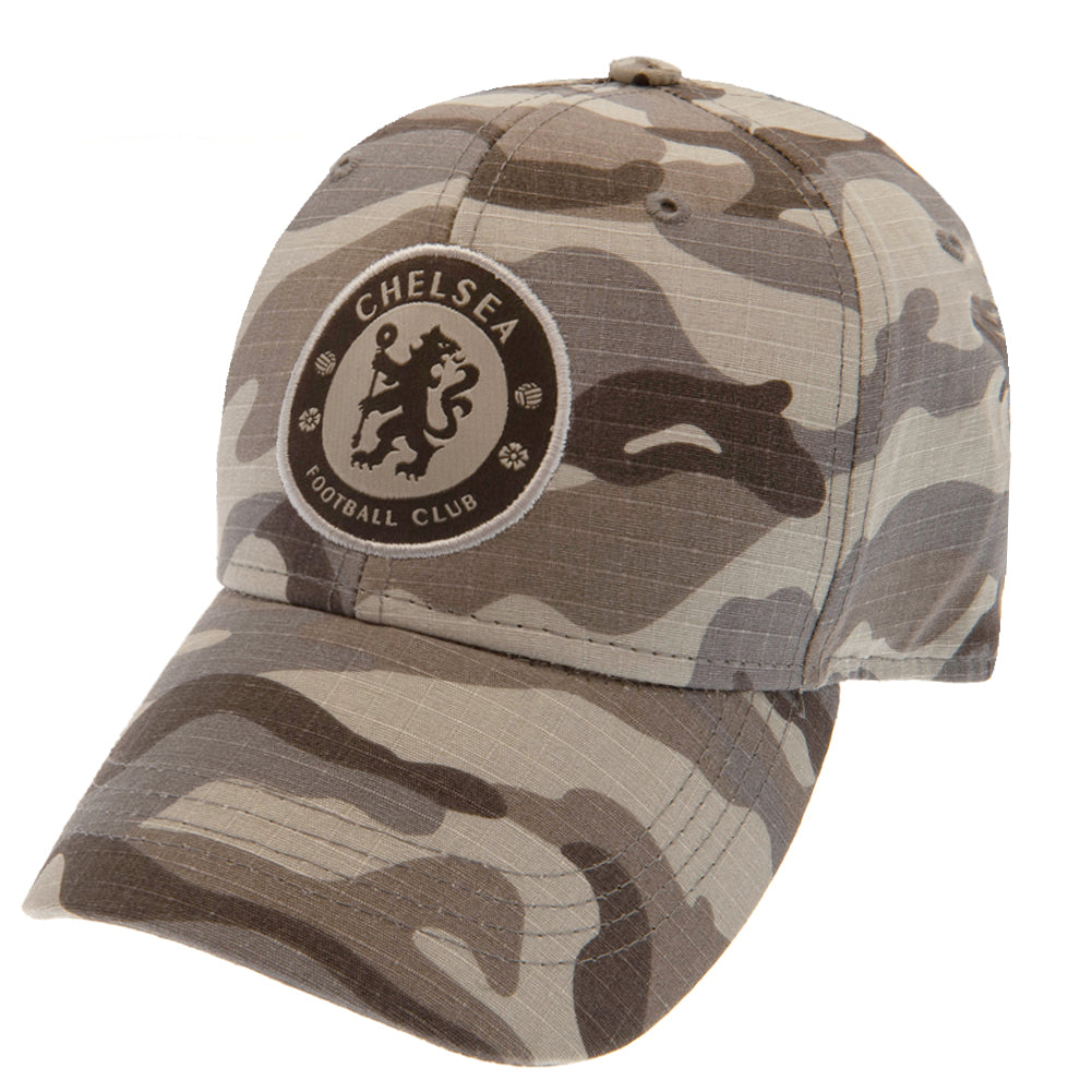 Chelsea FC Camo Cap - Officially licensed merchandise.