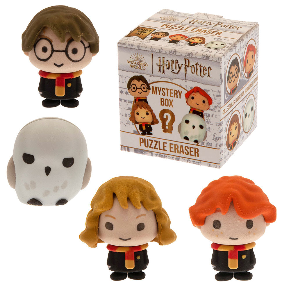 Harry Potter 3D Puzzle Eraser Mystery Box - Officially licensed merchandise.