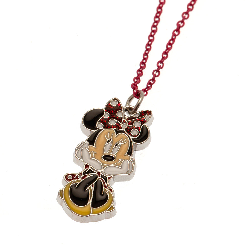 Minnie Mouse Fashion Jewellery Necklace - Officially licensed merchandise.