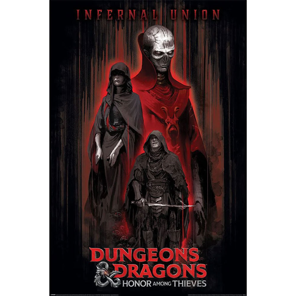 Dungeons & Dragons Poster Infernal Union 214 - Officially licensed merchandise.