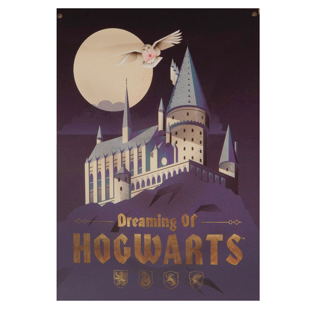 Harry Potter XL Fabric Wall Banner - Officially licensed merchandise.