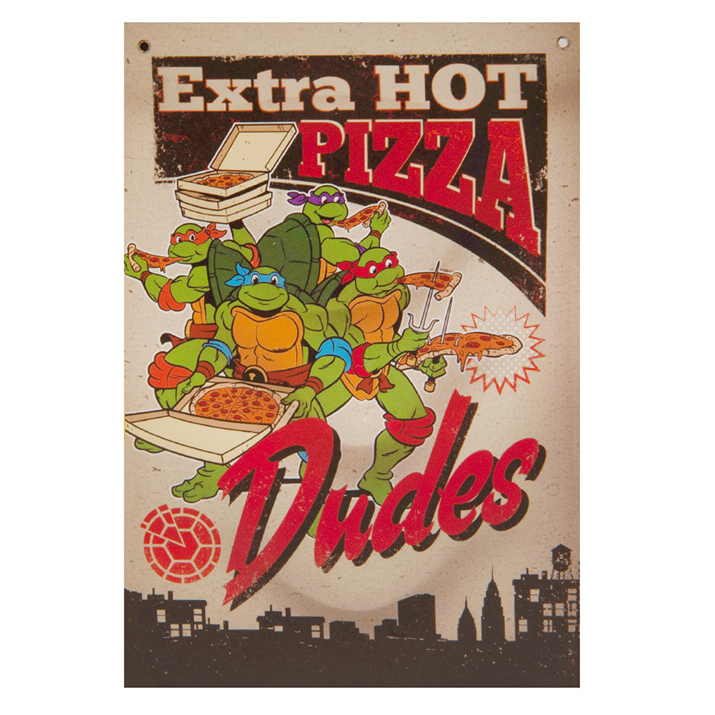 Teenage Mutant Ninja Turtles XL Fabric Wall Banner - Officially licensed merchandise.