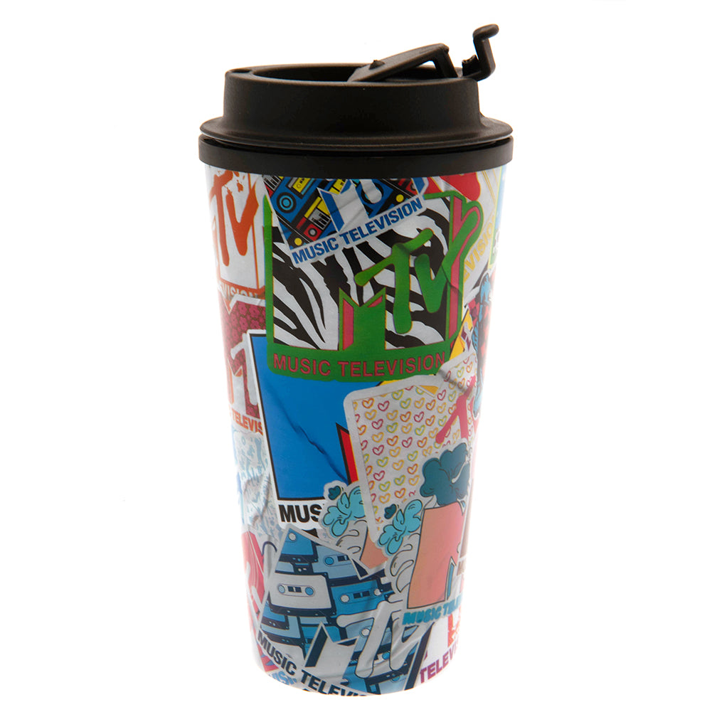 MTV Thermal Travel Mug - Officially licensed merchandise.