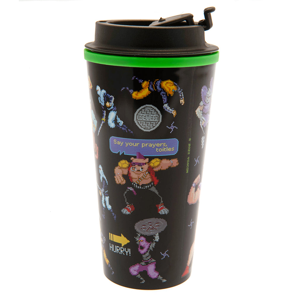 Teenage Mutant Ninja Turtles Thermal Travel Mug - Officially licensed merchandise.