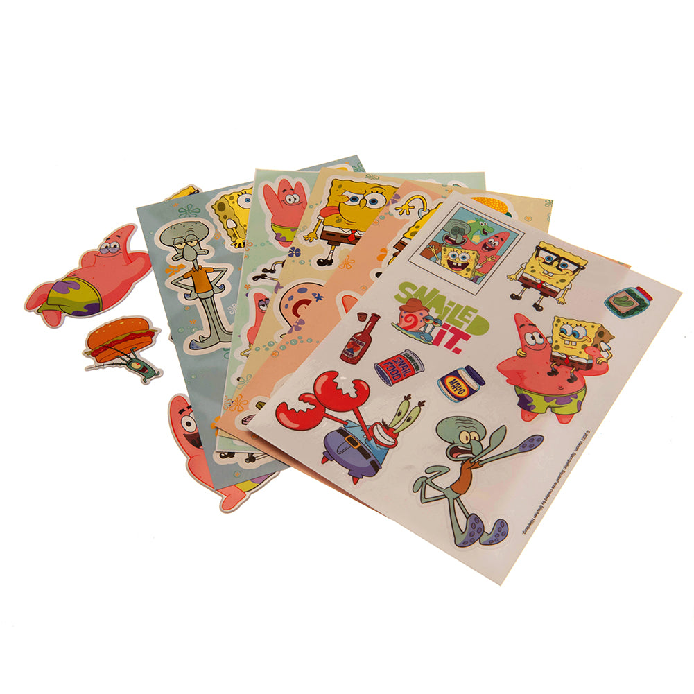 SpongeBob SquarePants Tech Stickers - Officially licensed merchandise.