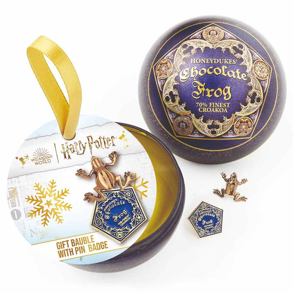 Harry Potter Christmas Gift Bauble Chocolate Frog - Officially licensed merchandise.