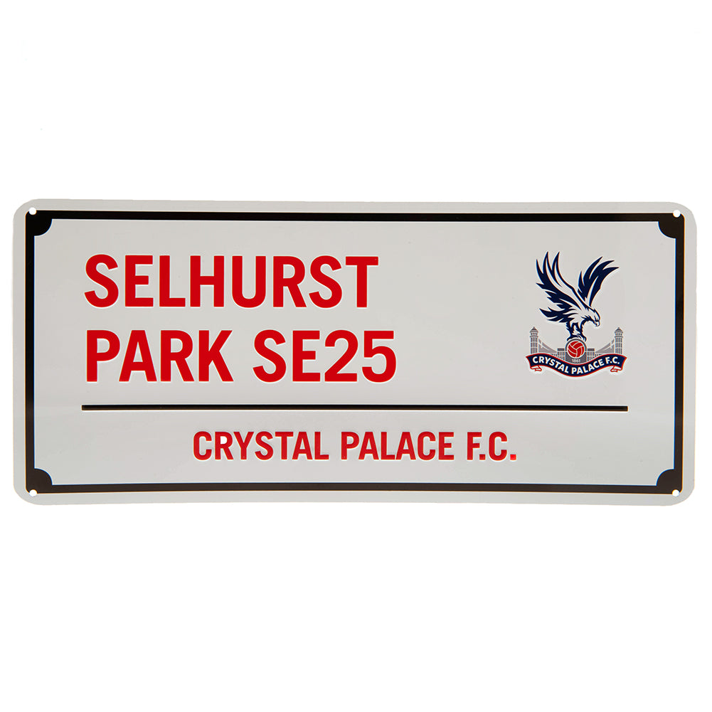 Crystal Palace FC Street Sign RW - Officially licensed merchandise.