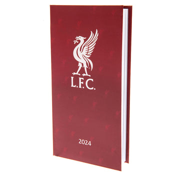 Liverpool FC Slim Diary 2024 - Officially licensed merchandise.