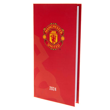 Manchester United FC Slim Diary 2024 - Officially licensed merchandise.