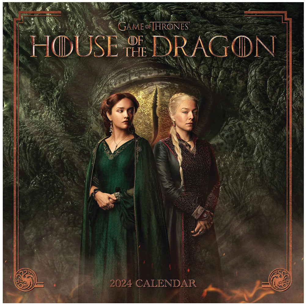 House Of The Dragon Square Calendar 2024   TM 03133 House Of The Dragon Square Calendar 2024 