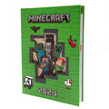 Minecraft A5 Diary 2024 - Officially licensed merchandise.