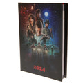 Stranger Things A5 Diary 2024 - Officially licensed merchandise.