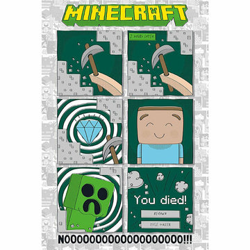 Minecraft Poster Last Diamond 14 - Officially licensed merchandise.