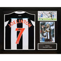 Newcastle United FC Joelinton Signed Shirt (Framed) - Officially licensed merchandise.