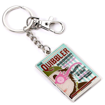 Harry Potter Charm Keyring Quibbler - Officially licensed merchandise.