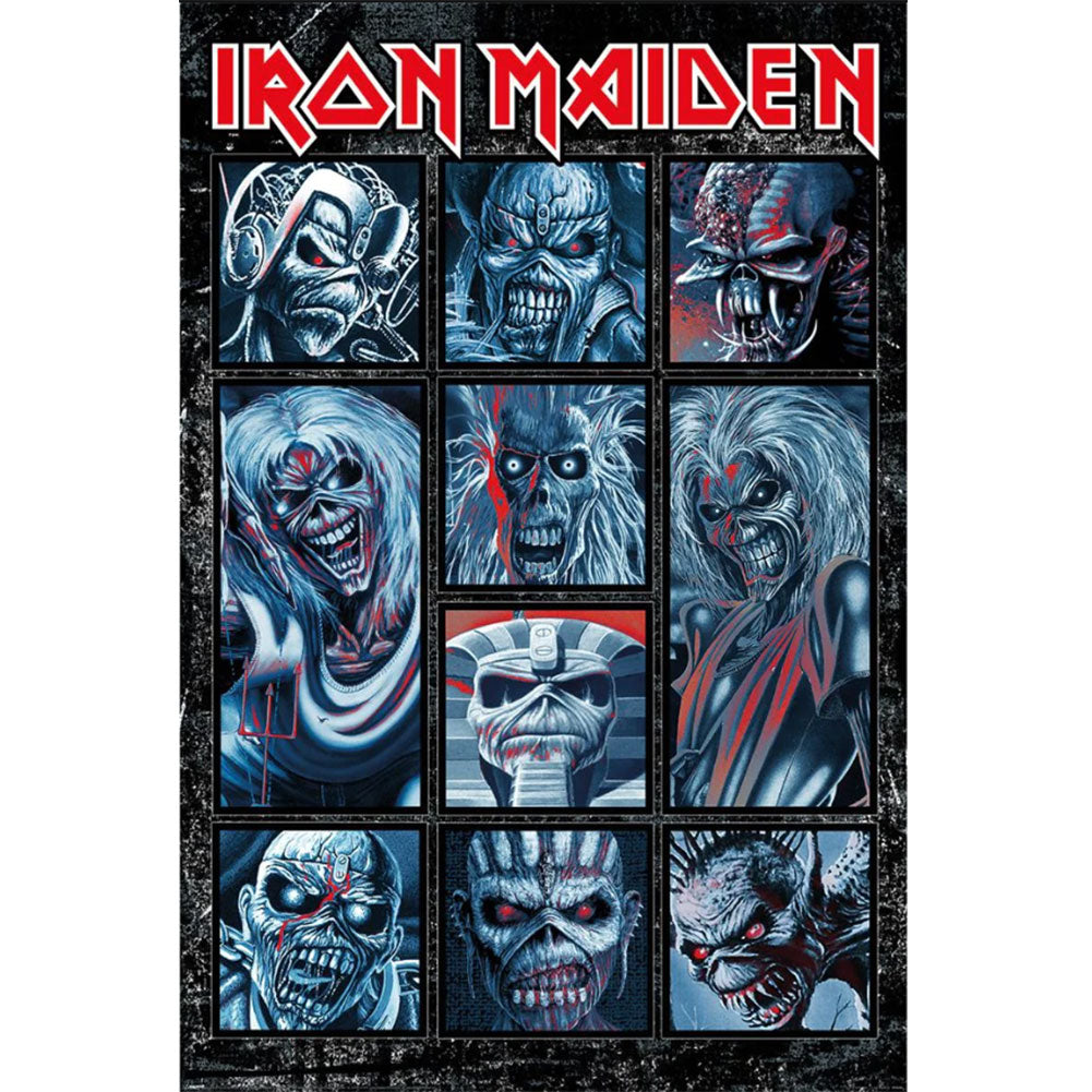 Iron Maiden Poster Ten Eddies 20 - Officially licensed merchandise.