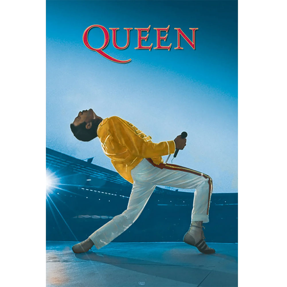 Queen Poster Wembley 45 - Officially licensed merchandise.