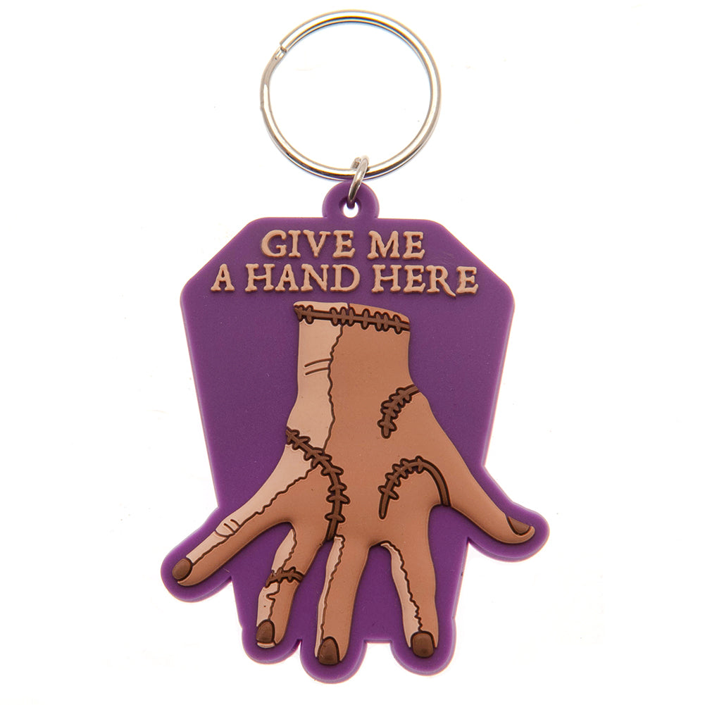 Wednesday PVC Keyring Thing - Officially licensed merchandise.