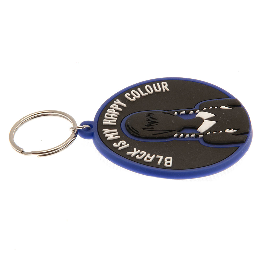 Wednesday PVC Keyring Happy Colour - Officially licensed merchandise.