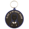 Wednesday PVC Keyring Happy Colour - Officially licensed merchandise.