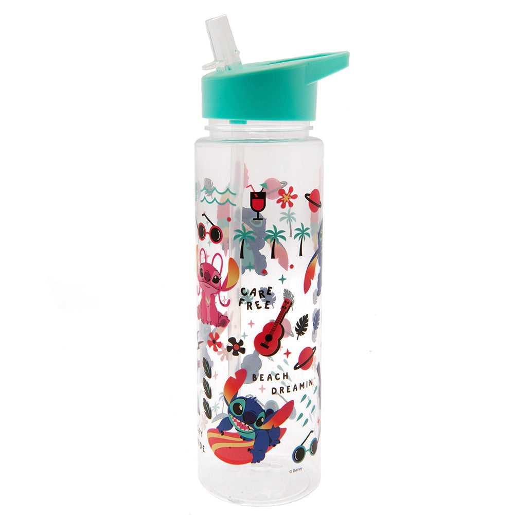 Lilo & Stitch Plastic Drinks Bottle - Officially licensed merchandise.