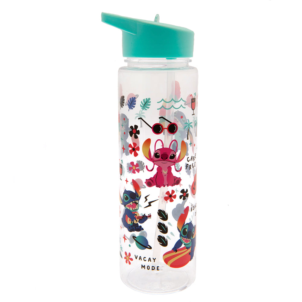 Lilo & Stitch Plastic Drinks Bottle - Officially licensed merchandise.