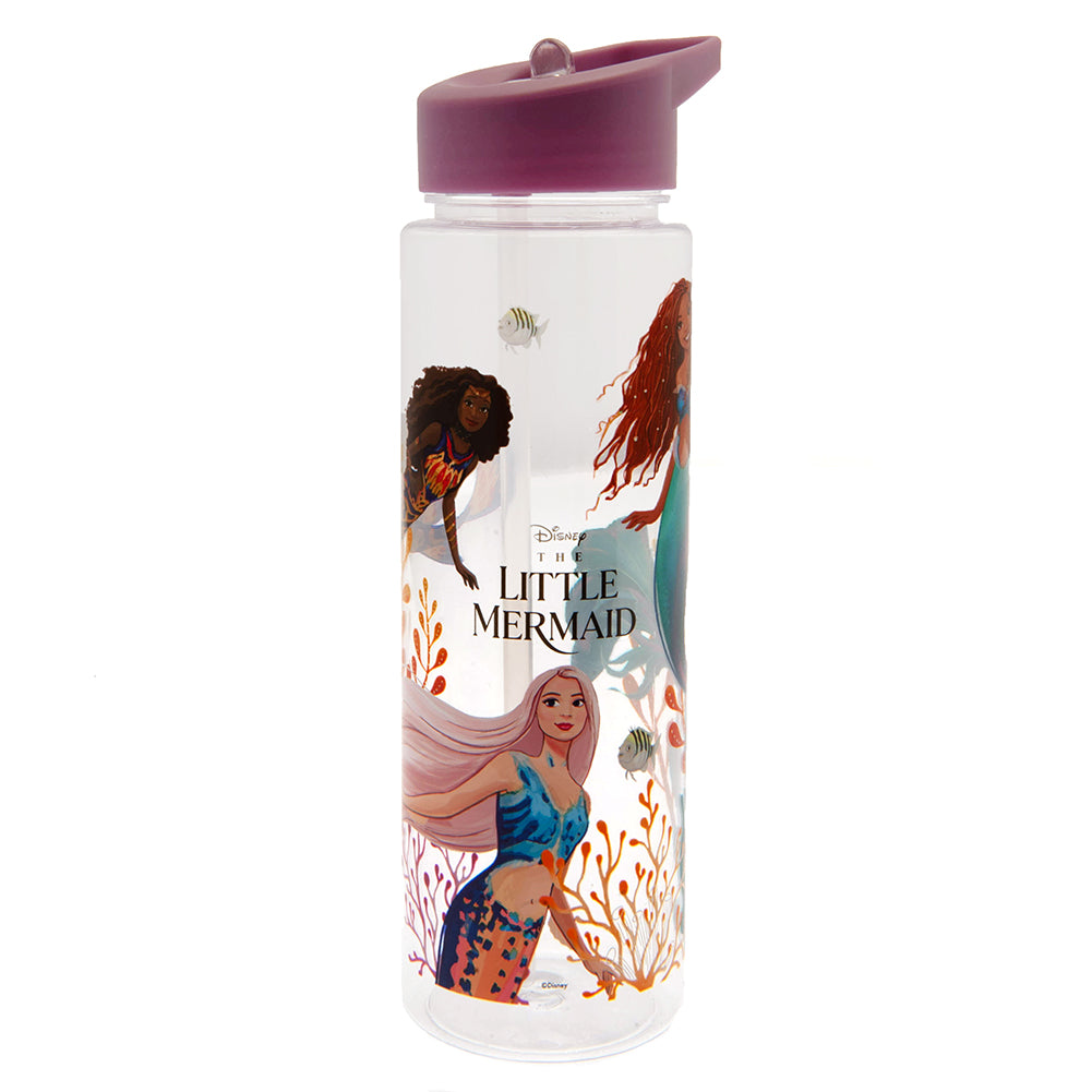 Little Mermaid Plastic Drinks Bottle - Officially licensed merchandise.