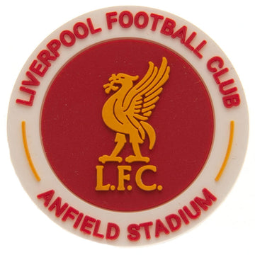 Liverpool FC Rubber Badge - Officially licensed merchandise.