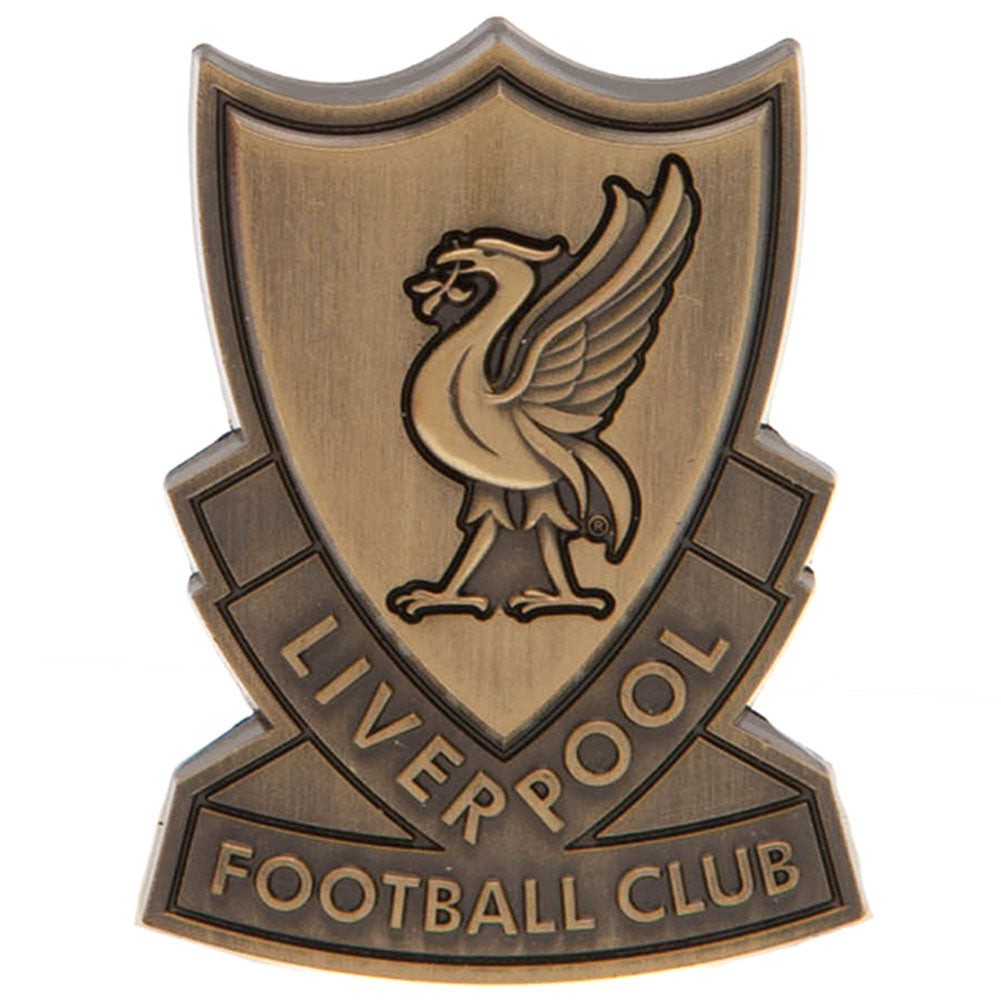 Liverpool FC Retro Badge - Officially licensed merchandise.