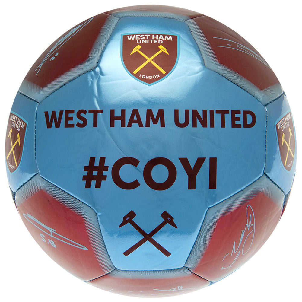 West Ham United FC Sig 26 Football - Officially licensed merchandise.