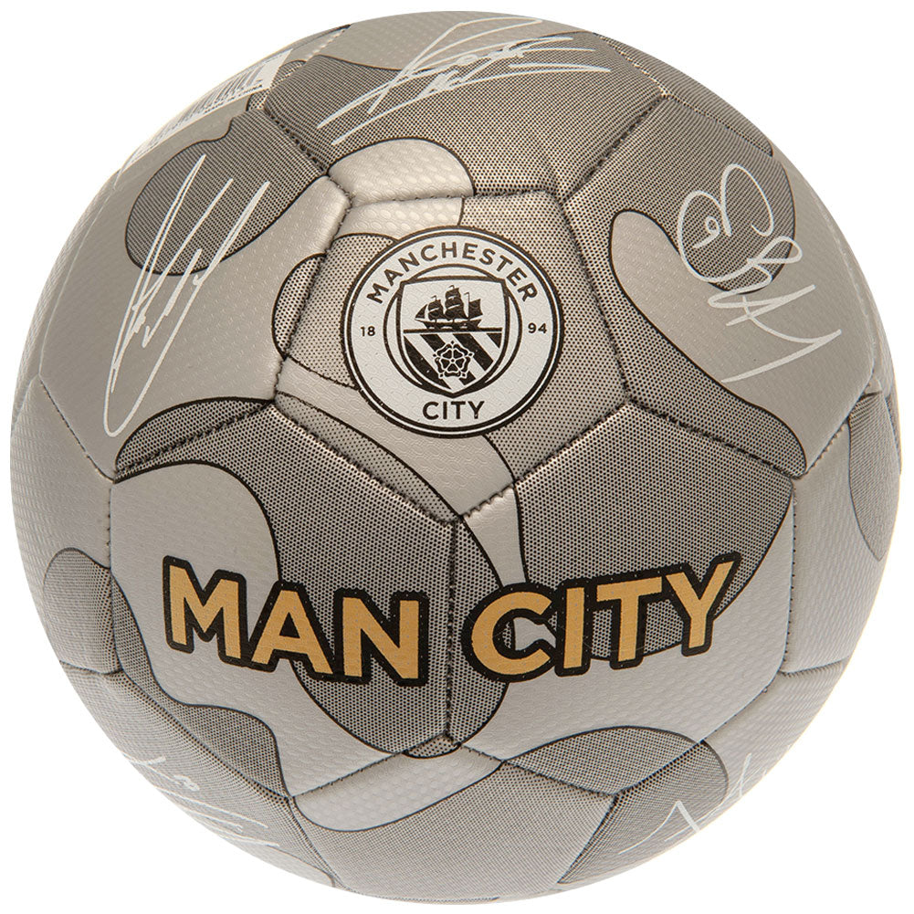 Manchester City FC Camo Sig Football - Officially licensed merchandise.