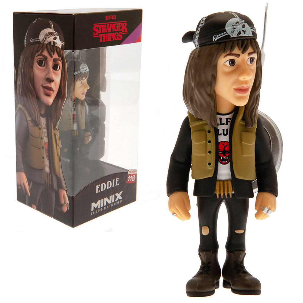 Stranger Things MINIX Figure Eddie - Officially licensed merchandise.