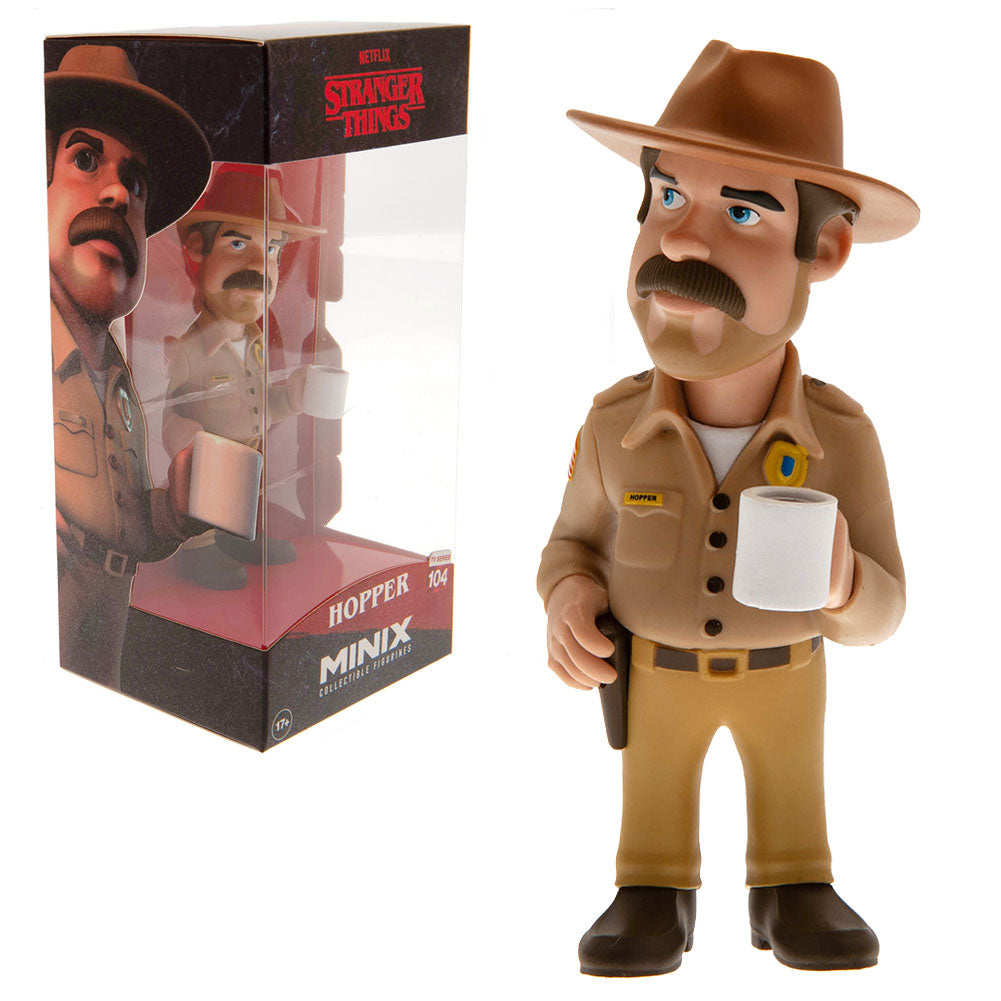 Stranger Things MINIX Figure Hopper - Officially licensed merchandise.