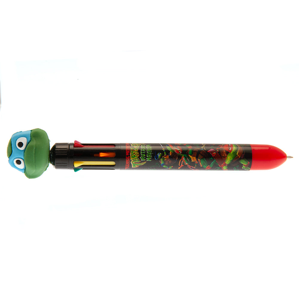 Teenage Mutant Ninja Turtles Multi Coloured Pen - Officially licensed merchandise.