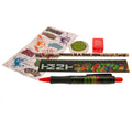 Teenage Mutant Ninja Turtles 5pc Stationery Set - Officially licensed merchandise.